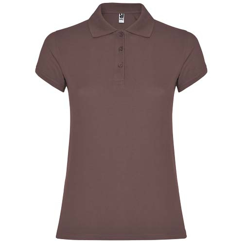 Polo Femme publicitaire coton 200gr Star ROLY Rouge pâle
